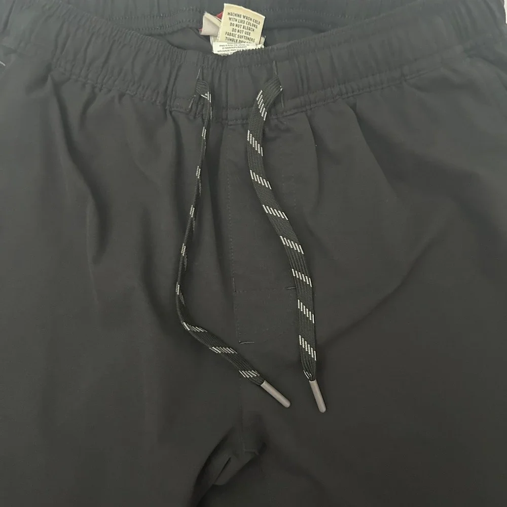 L.L.Bean Multisport Jogger Pants Mens Small Black Stretch Hiking Activewear